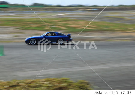 大牟田市　レース場　ジムカーナ、 135157132