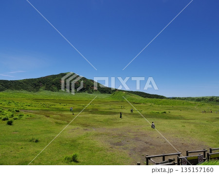 草千里ヶ浜(熊本県阿蘇市) 草千里ヶ浜(熊本県阿蘇市) 135157160
