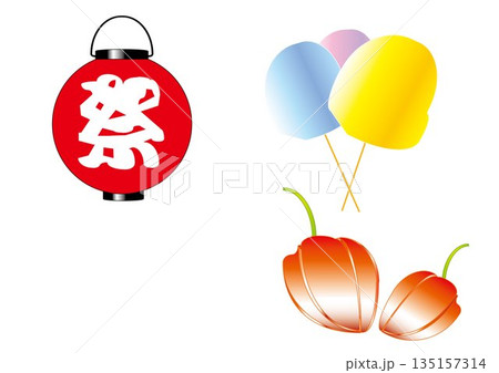 日本の風物詩~夏まつり 日本の風物詩~夏まつり 135157314