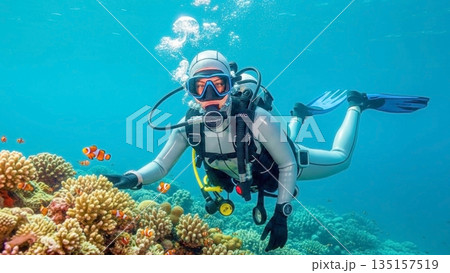 ダイバー 135157519