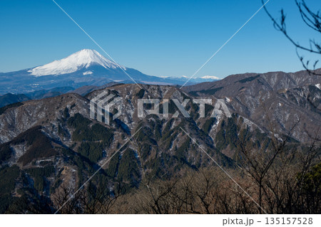 大山登山、神奈川県 大山登山、神奈川県 135157528