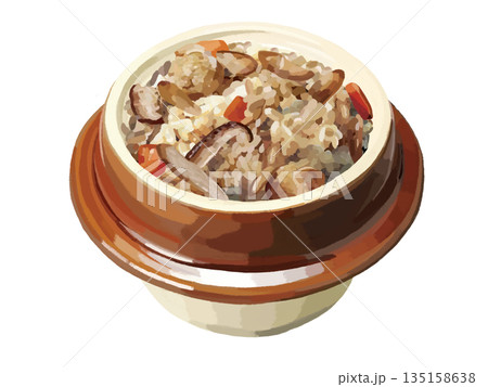 鶏めし（釜入り） 135158638
