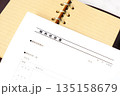 職務経歴書 - 会社を辞めて転職活動を始めるため、これまでの職歴をまとめた職務経歴書を準備する 135158679