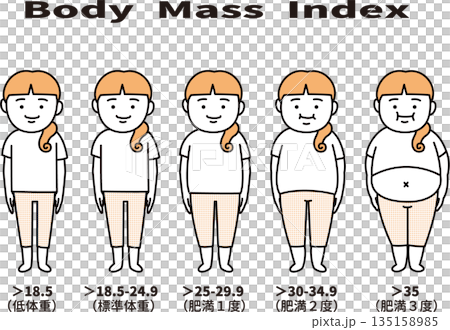 BMI criteria for women 135158985