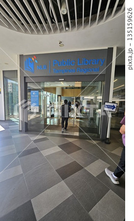 This is tampines library in east of singapore 135159626