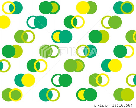 ドット　抽象模様　白背景 135161564