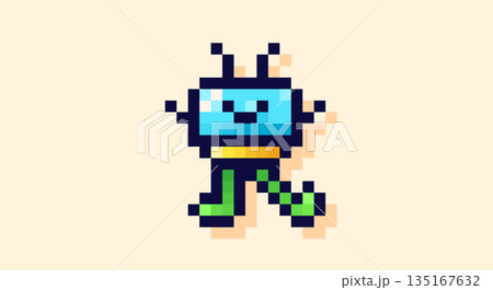 Cute color monster. 135167632