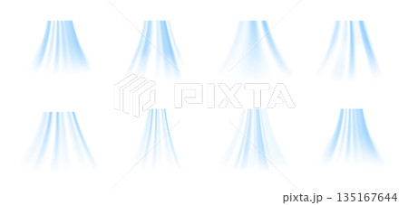 Snow ice swirl Snow ice swirl 135167644