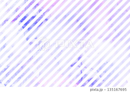 かわいい水彩カラー　背景　ストライプ 135167695