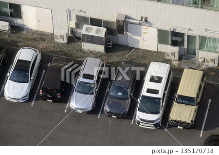 駐車場の風景 駐車場の風景 135170718