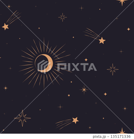 cosmos seamless pattern 135171336