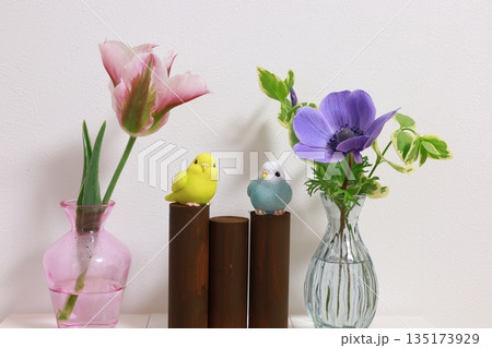 春の花と小鳥の雑貨 135173929