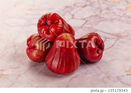Sweet juicy Chompu apple fruit 135178543