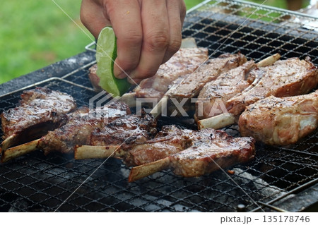 やきにく ヤキニク やき肉 135178746