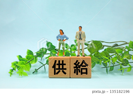 需要と供給のイメージ 135182196