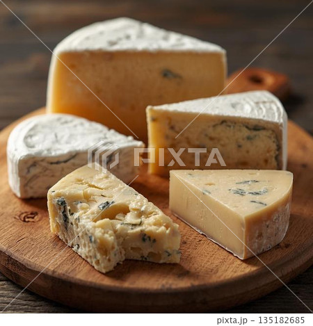 いろいろなチーズ 135182685