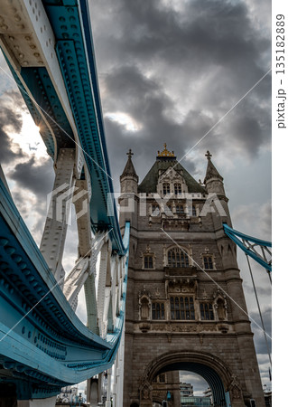 Tower Bridge In The City Center Of London, United Kingdom Tower Bridge In The City Center Of London, United Kingdom 135182889
