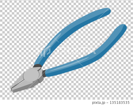 Illustration of pliers 135183535