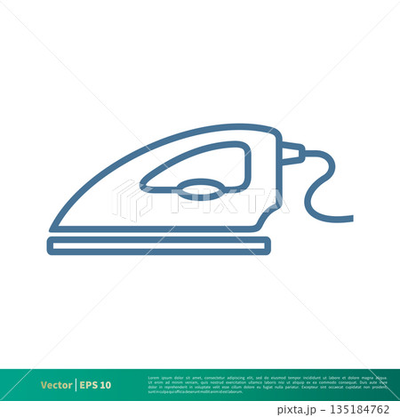 Ironing, Laundry Icon Vector Logo Template Illustration Design. Vector EPS 10. Ironing, Laundry Icon Vector Logo Template Illustration Design. Vector EPS 10. 135184762