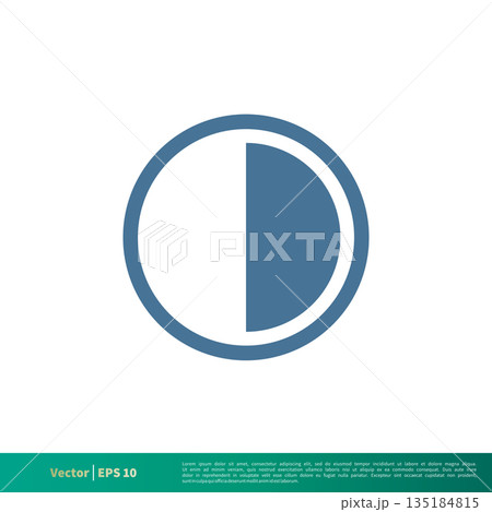 Moon Icon Vector Logo Template Illustration Design. Vector EPS 10. Moon Icon Vector Logo Template Illustration Design. Vector EPS 10. 135184815