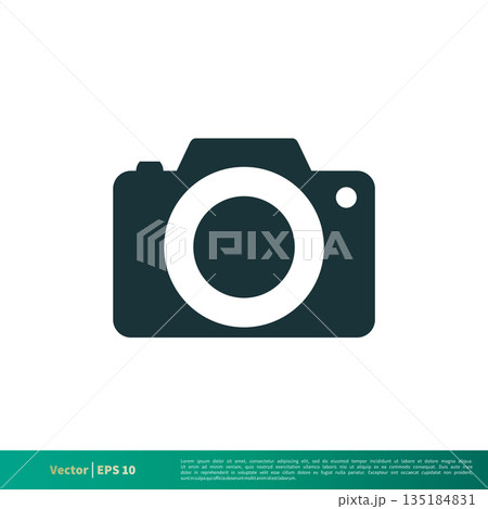 Camera Icon Vector Logo Template Illustration Design. Vector EPS 10. Camera Icon Vector Logo Template Illustration Design. Vector EPS 10. 135184831