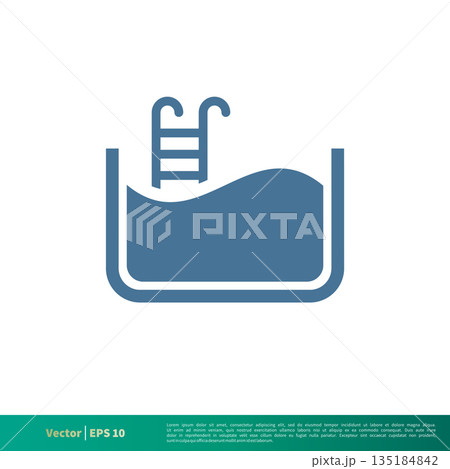 Water Tank Icon Vector Logo Template Illustration Design. Vector EPS 10. 135184842