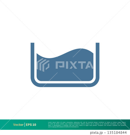 Water Tank Icon Vector Logo Template Illustration Design. Vector EPS 10. 135184844