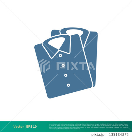 Clothing Laundry Icon Vector Logo Template Illustration Design. Vector EPS 10. Clothing Laundry Icon Vector Logo Template Illustration Design. Vector EPS 10. 135184873