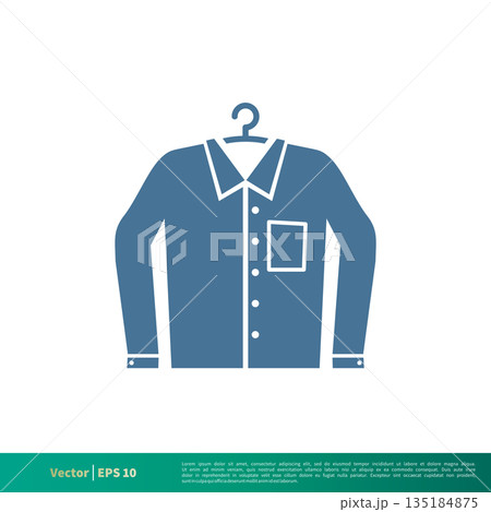 Clothing Laundry Icon Vector Logo Template Illustration Design. Vector EPS 10. Clothing Laundry Icon Vector Logo Template Illustration Design. Vector EPS 10. 135184875