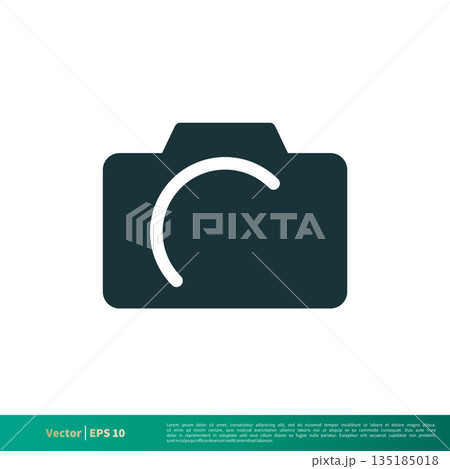 Camera Icon Vector Logo Template Illustration Design. Vector EPS 10. 135185018