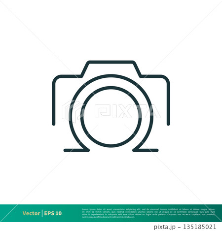 Camera Icon Vector Logo Template Illustration Design. Vector EPS 10. Camera Icon Vector Logo Template Illustration Design. Vector EPS 10. 135185021