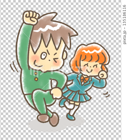 熱情洋溢的學生 135186116