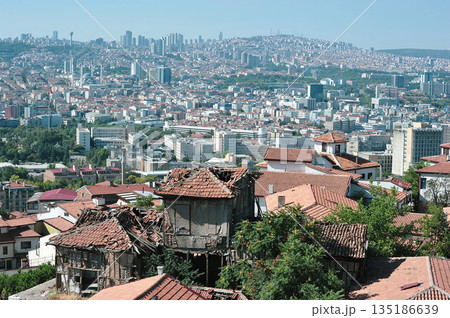 aerial view of Ankara aerial view of Ankara 135186639
