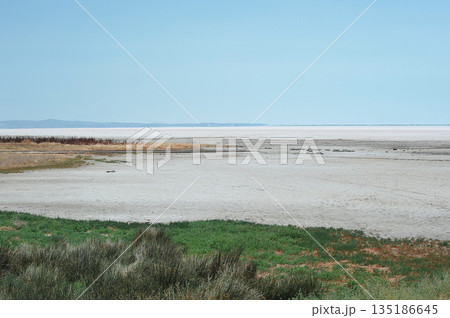 view of the Tuz salt lake view of the Tuz salt lake 135186645