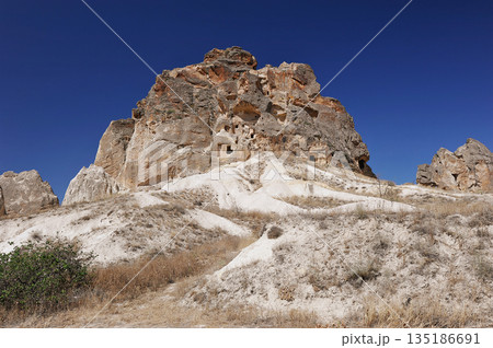 rock formations located near the city of Urgup in Cappadocia 135186691