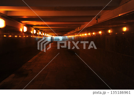 abstract background - dark dramatic underpass abstract background - dark dramatic underpass 135186961