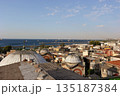 roofs of houses in Fatiha district in Istanbul 135187384