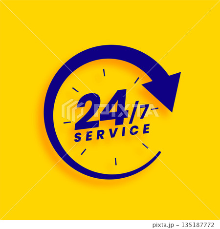 24/7 hours open helpline yellow template design 24/7 hours open helpline yellow template design 135187772