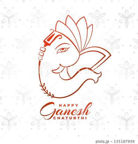 elegant happy ganesh chaturthi event background design elegant happy ganesh chaturthi event background design 135187939