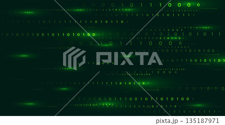 digital binary code cyberspace matrix wallpaper design 135187971
