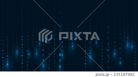 futuristic binary code cyberspace wallpaper for web data network 135187982