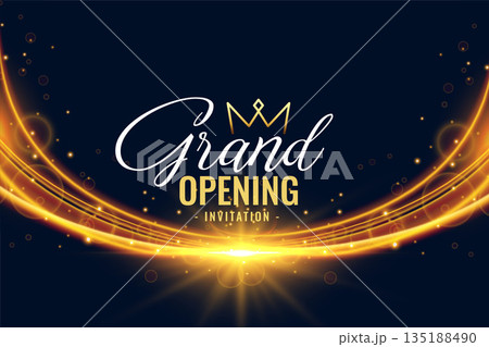 corporate grand opening ceremony background with shiny light effect corporate grand opening ceremony background with shiny light effect 135188490