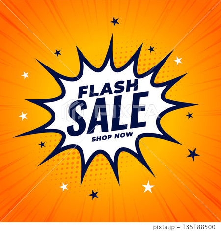 comic style flash mega sale background for business success comic style flash mega sale background for business success 135188500