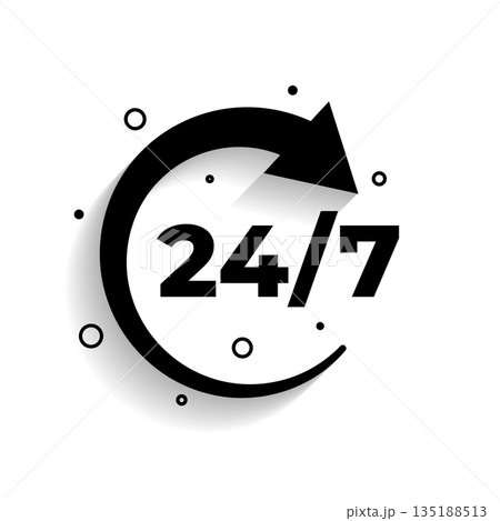 24 hours and 7 days everyday helpdesk service background 24 hours and 7 days everyday helpdesk service background 135188513