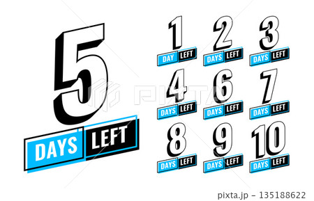stylish number of days left promo template for coming soon deal 135188622