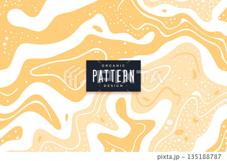 abstract irregular shape organic pattern backdrop 135188787