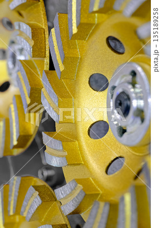 Group of end milling cutters for woodworking Group of end milling cutters for woodworking 135189258