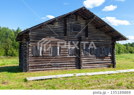 Old Wooden House in Rural Area Old Wooden House in Rural Area 135189869