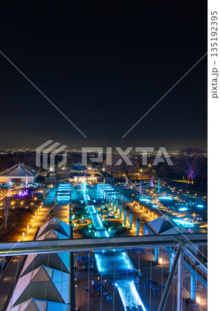 ぐんまフラワーパークプラスのライトアップイベント 135192395