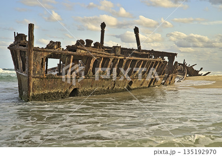S.S. Maheno ship wreck on Frazer Island 135192970